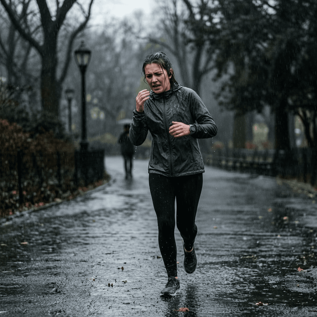 야외 유산소 운동의 한계